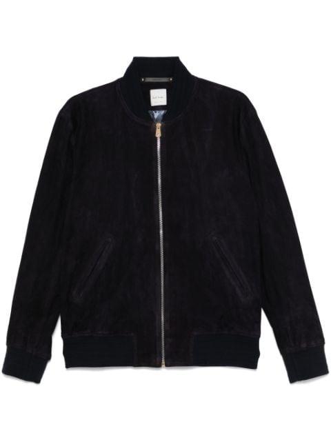 suede bomber jacket by PAUL SMITH