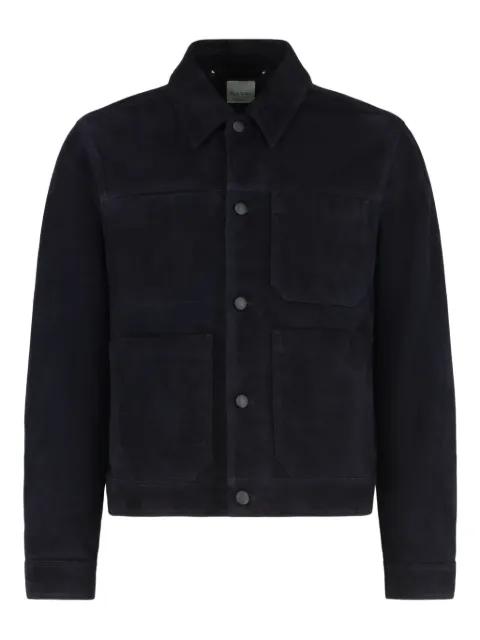 suede button-fastening jacket by PAUL SMITH