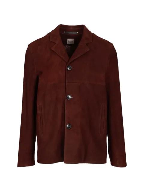suede buttoned jacket by PAUL SMITH
