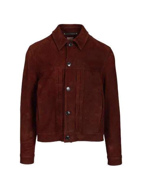 suede trucker jacket by PAUL SMITH