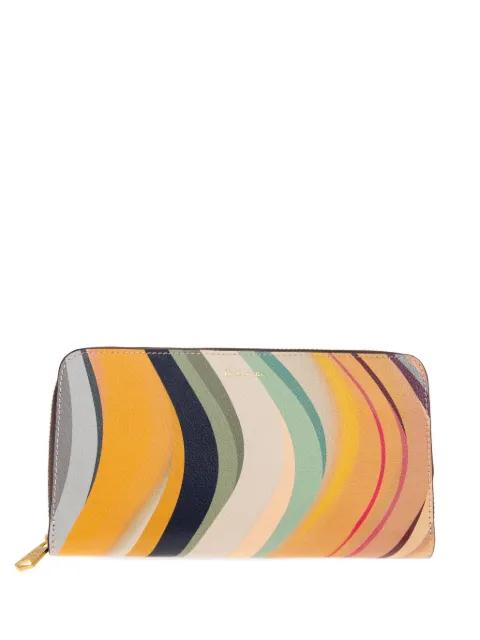 swirl-pattern zip-around wallet by PAUL SMITH