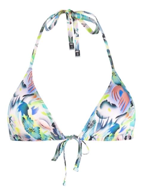 tropical-print bikini top by PAUL SMITH