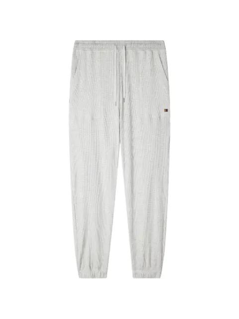 waffle-knit drawstring track pants by PAUL SMITH