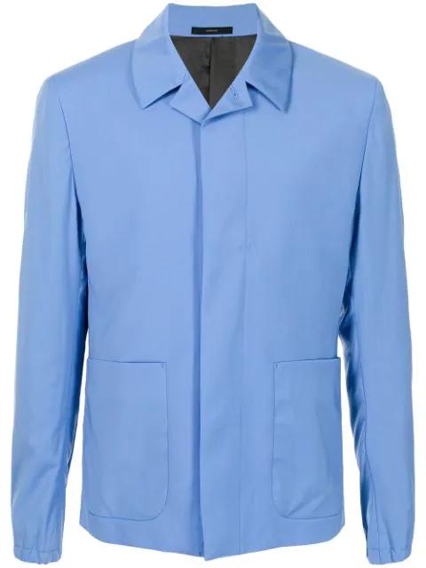 wool shirt jacket by PAUL SMITH