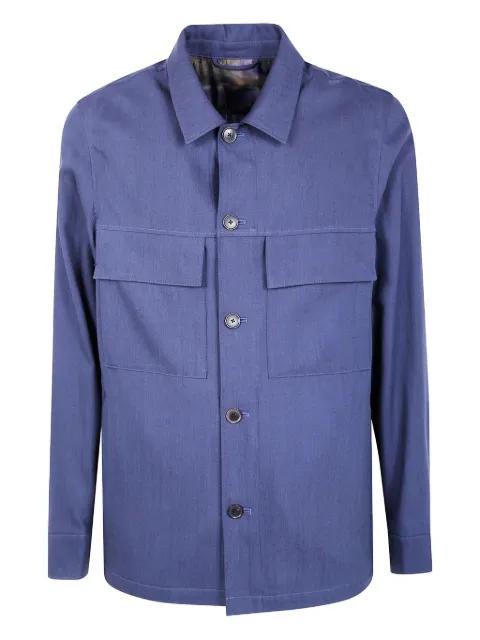 wool shirt jacket by PAUL SMITH