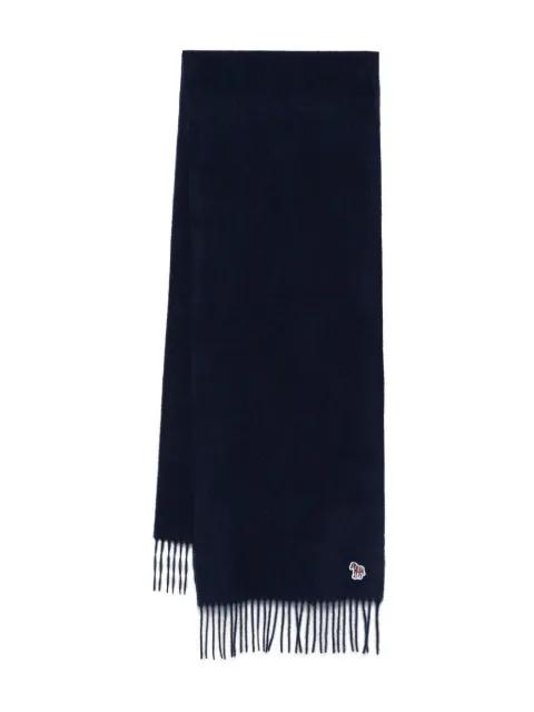 zebra-embroidered scarf by PAUL SMITH