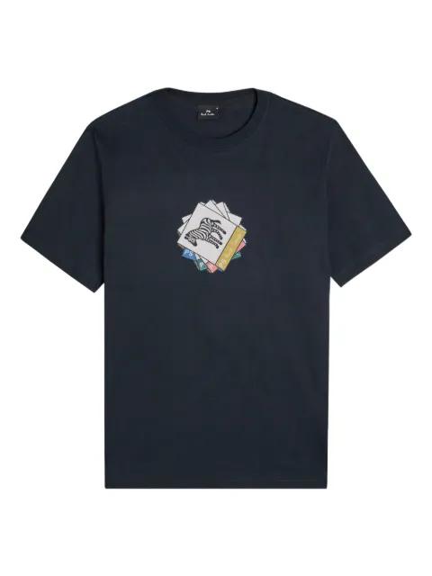 zebra-print T-shirt by PAUL SMITH