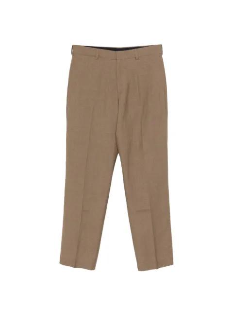 zip-fly-fastening tailored trousers by PAUL SMITH