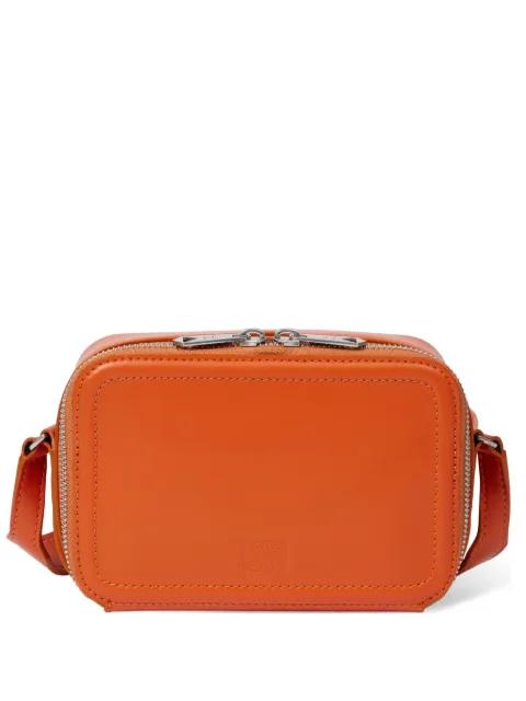 zipped leather shoulder bag by PAUL SMITH