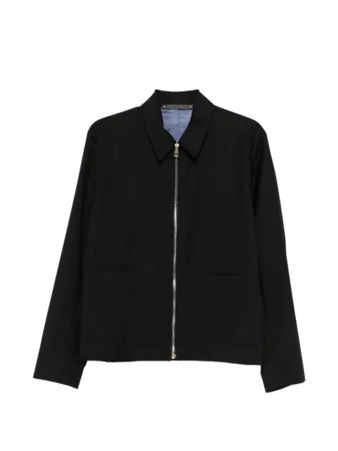 zipped regular-fit jacket by PAUL SMITH