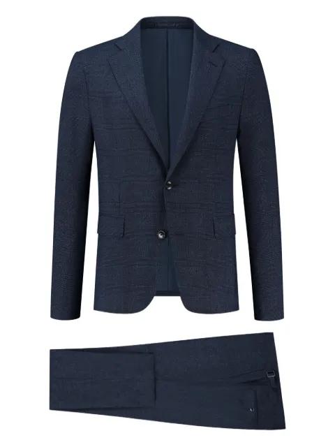 notched-lapel single-breasted suit by PAUL ZEIST