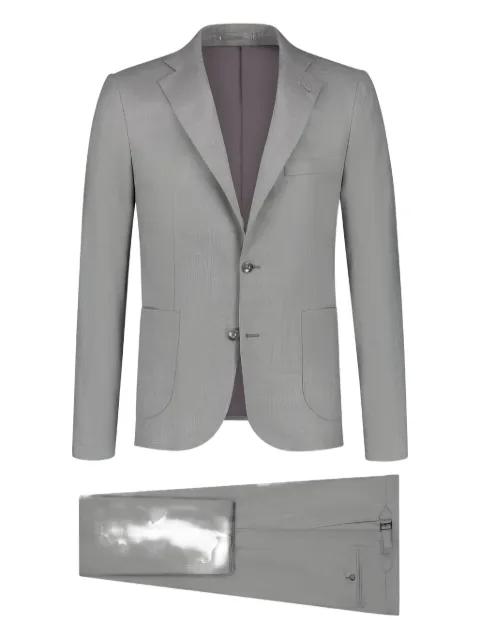 notched-lapel single-breasted suit by PAUL ZEIST