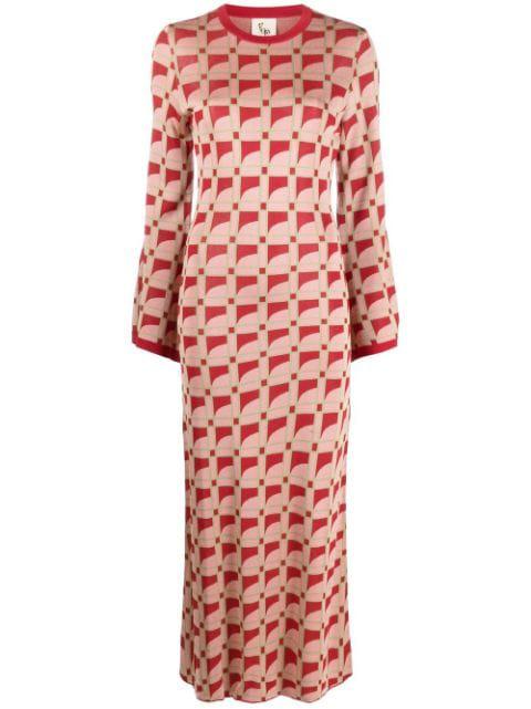 Blenda jacquard dress by PAULA
