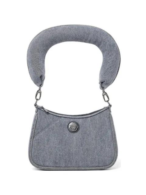 Carmen flower-embossed shoulder bag by PAULA CANOVAS DEL VAS