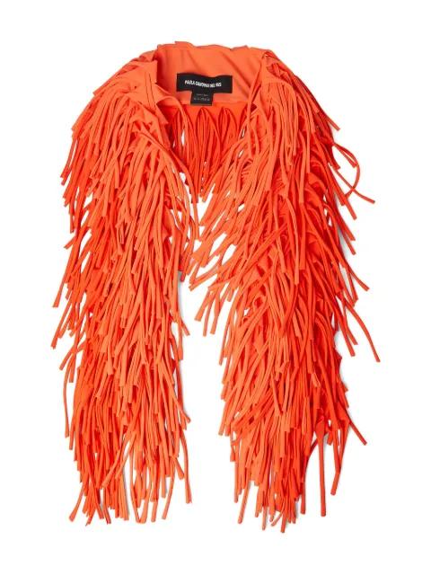 fringed-detail scarf by PAULA CANOVAS DEL VAS