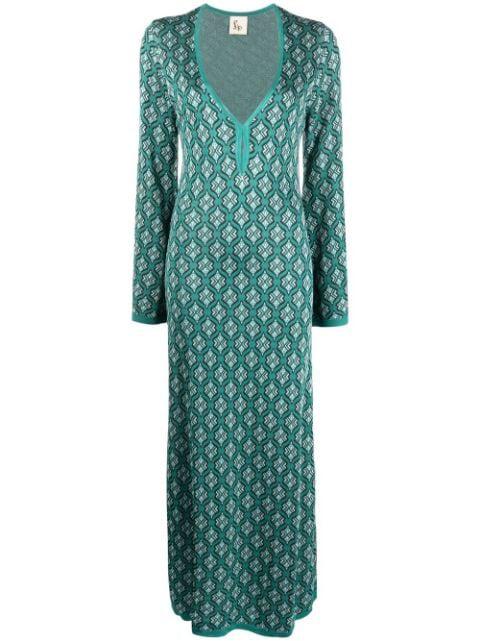 Malaya jacquard dress by PAULA
