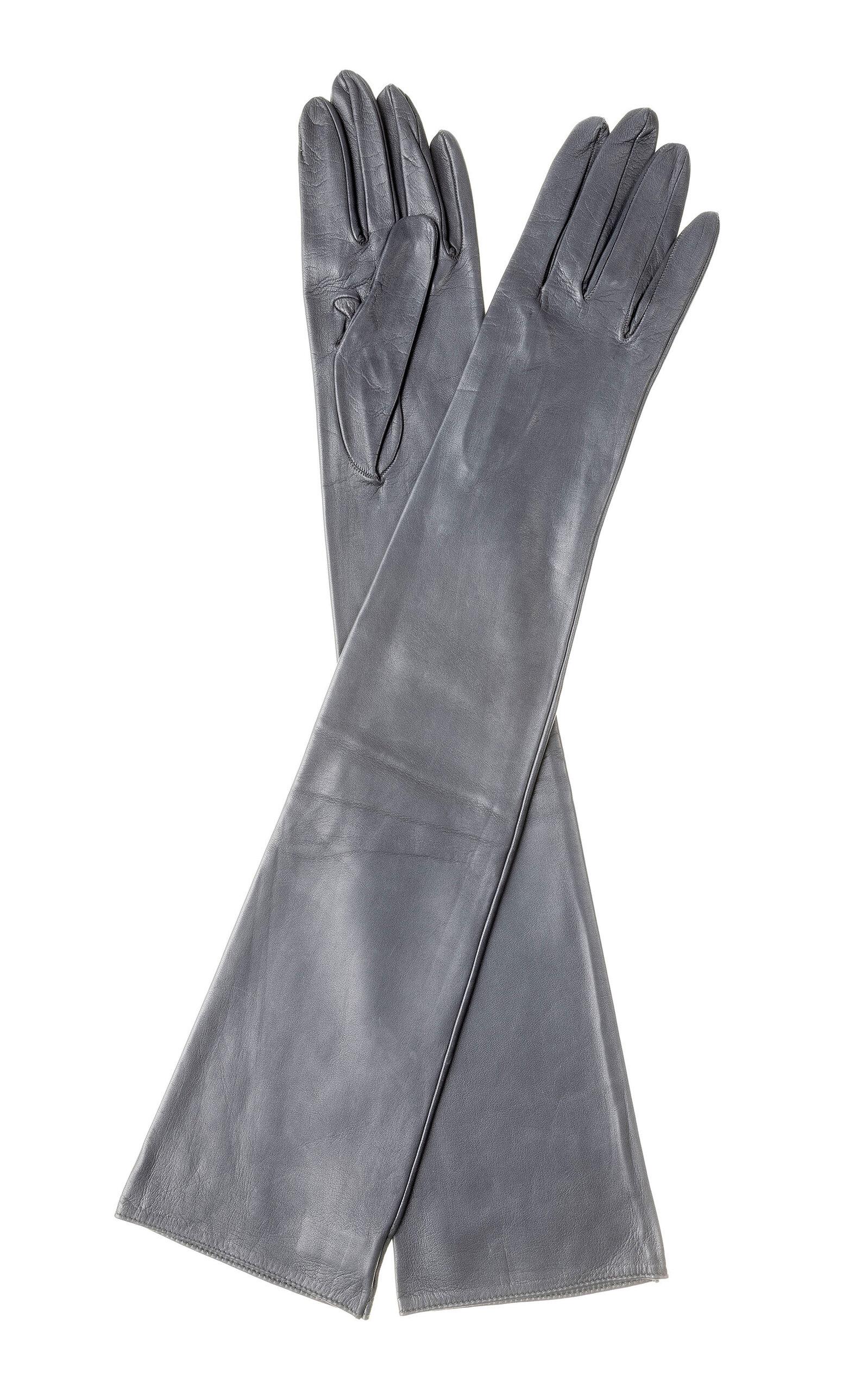Paula Rowan Montserrat 12BT Long Leather Gloves - Moda Operandi by PAULA ROWAN