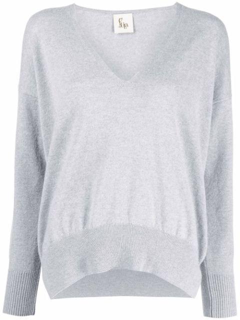 V-neck cashmere jumper by PAULA