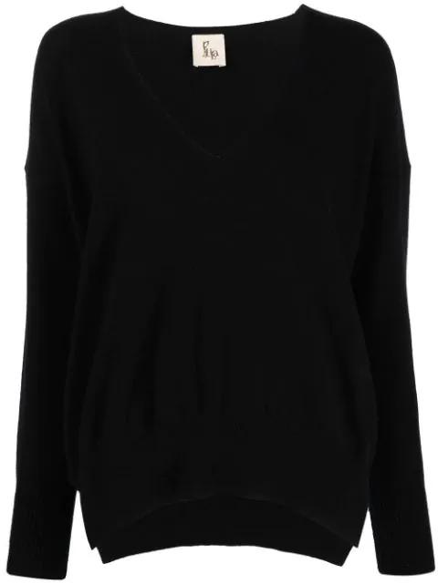 V-neck cashmere jumper by PAULA