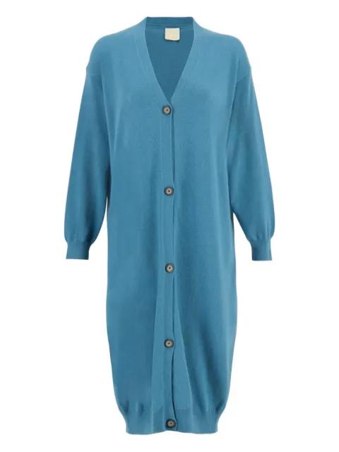 button-front cashmere cardigan by PAULA