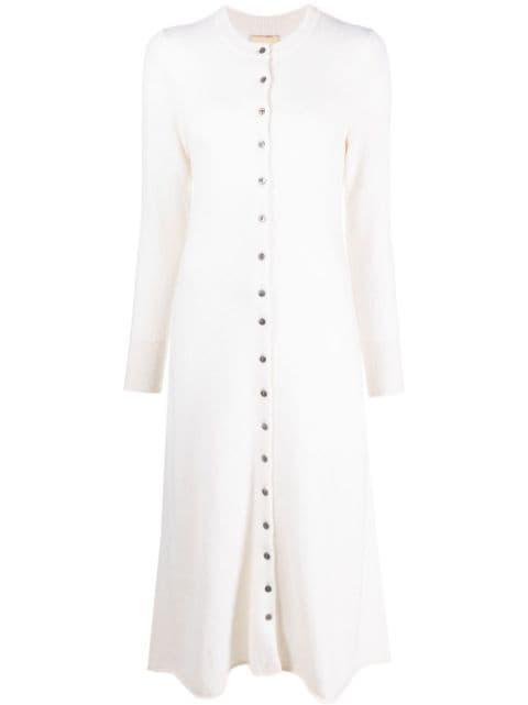 buttoned-up knitted dress by PAULA