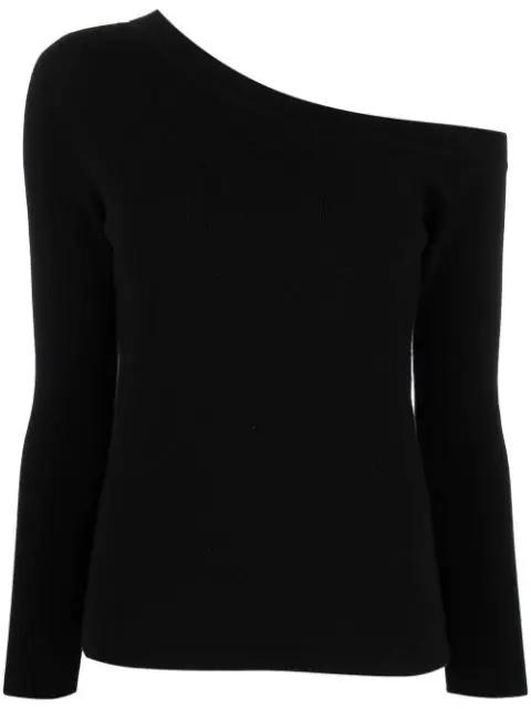 cold-shoulder knit jumper by PAULA