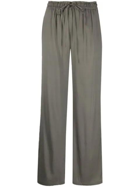 drawstring straight-leg trousers by PAULA