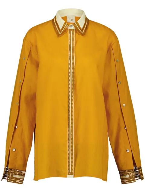 embroidered shirt by PAULA