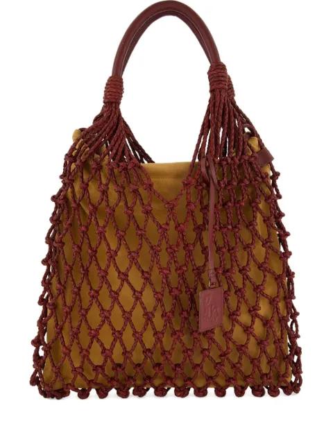 macramé maxi bag by PAULA