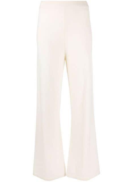ribbed cashmere trousers by PAULA