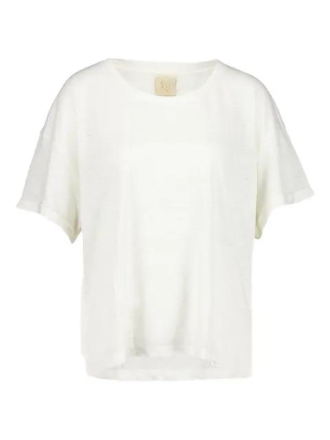 round-neck cotton T-shirt by PAULA