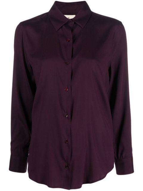 scarf-detail shirt by PAULA
