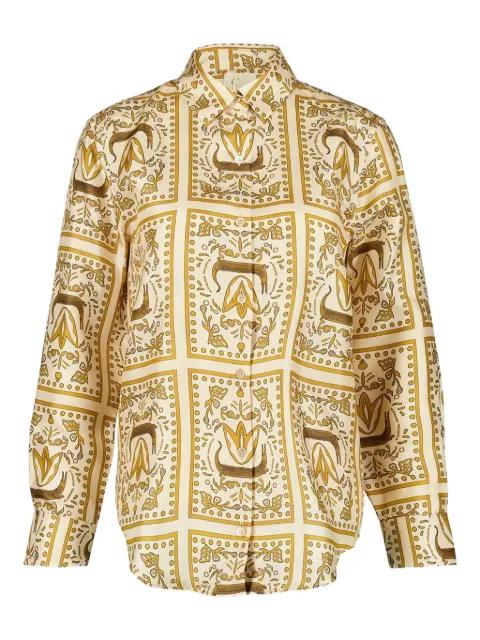 silk shirt by PAULA