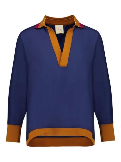 silk shirt by PAULA