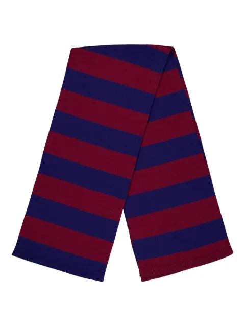 striped knitted scarf by PAULA