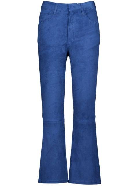 suede trousers by PAULA