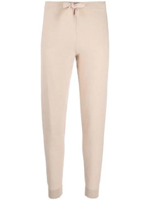 tapered-leg cashmere trousers by PAULA