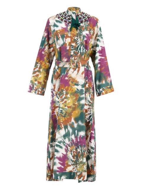 tie-dye belted robe by PAULA