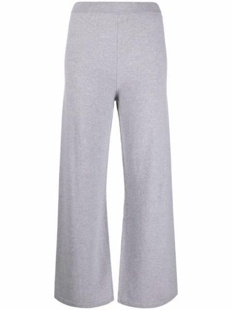 wide-leg cashmere trousers by PAULA