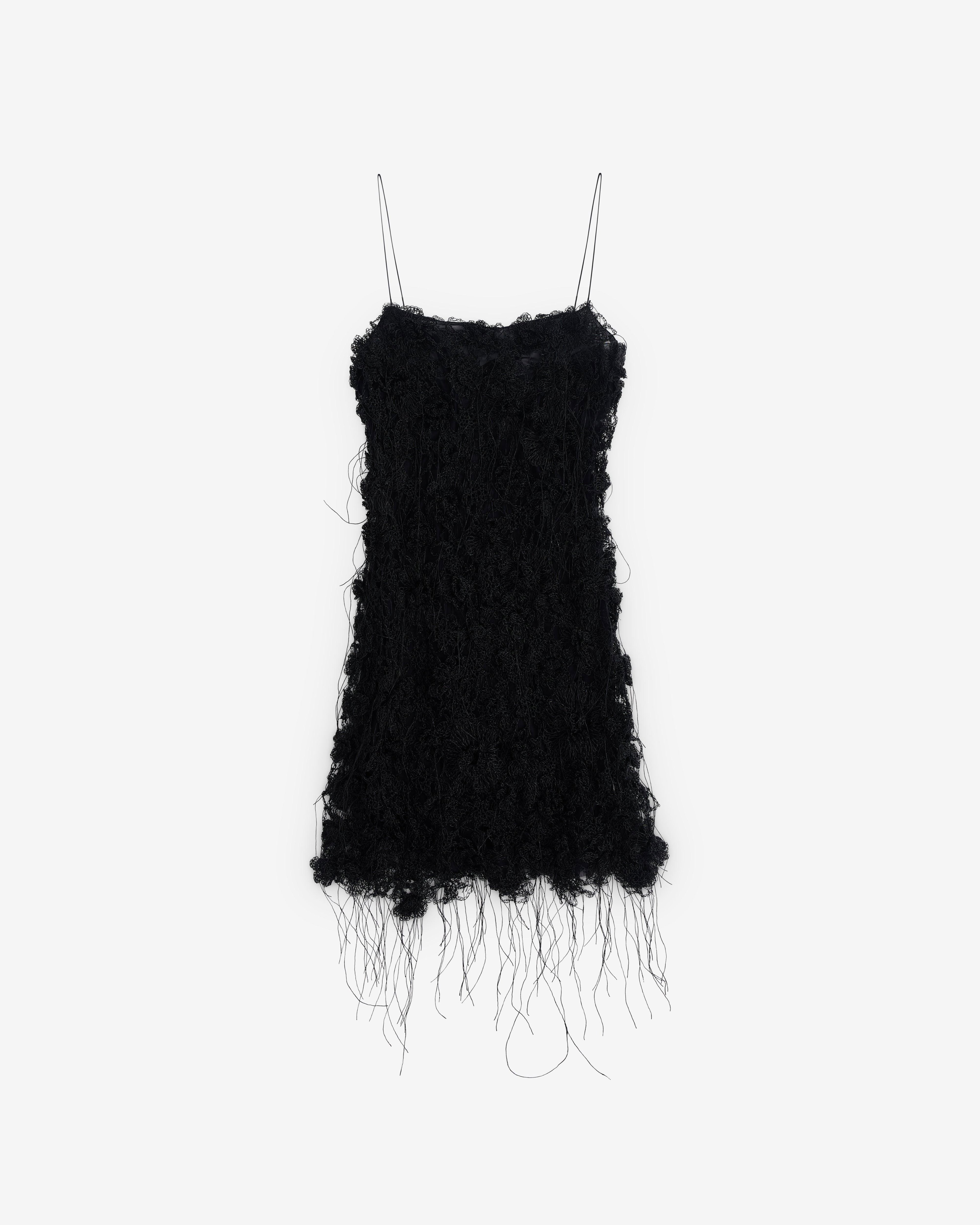 Pauline Dujancourt - Women’s Crochet Dress - (Black) by PAULINE DUJANCOURT