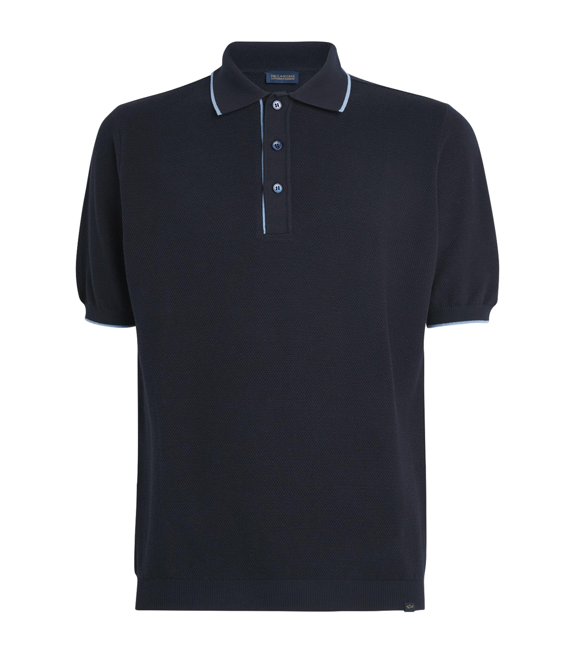 Paul & Shark Cotton-Cashmere Polo Shirt by PAUL&SHARK