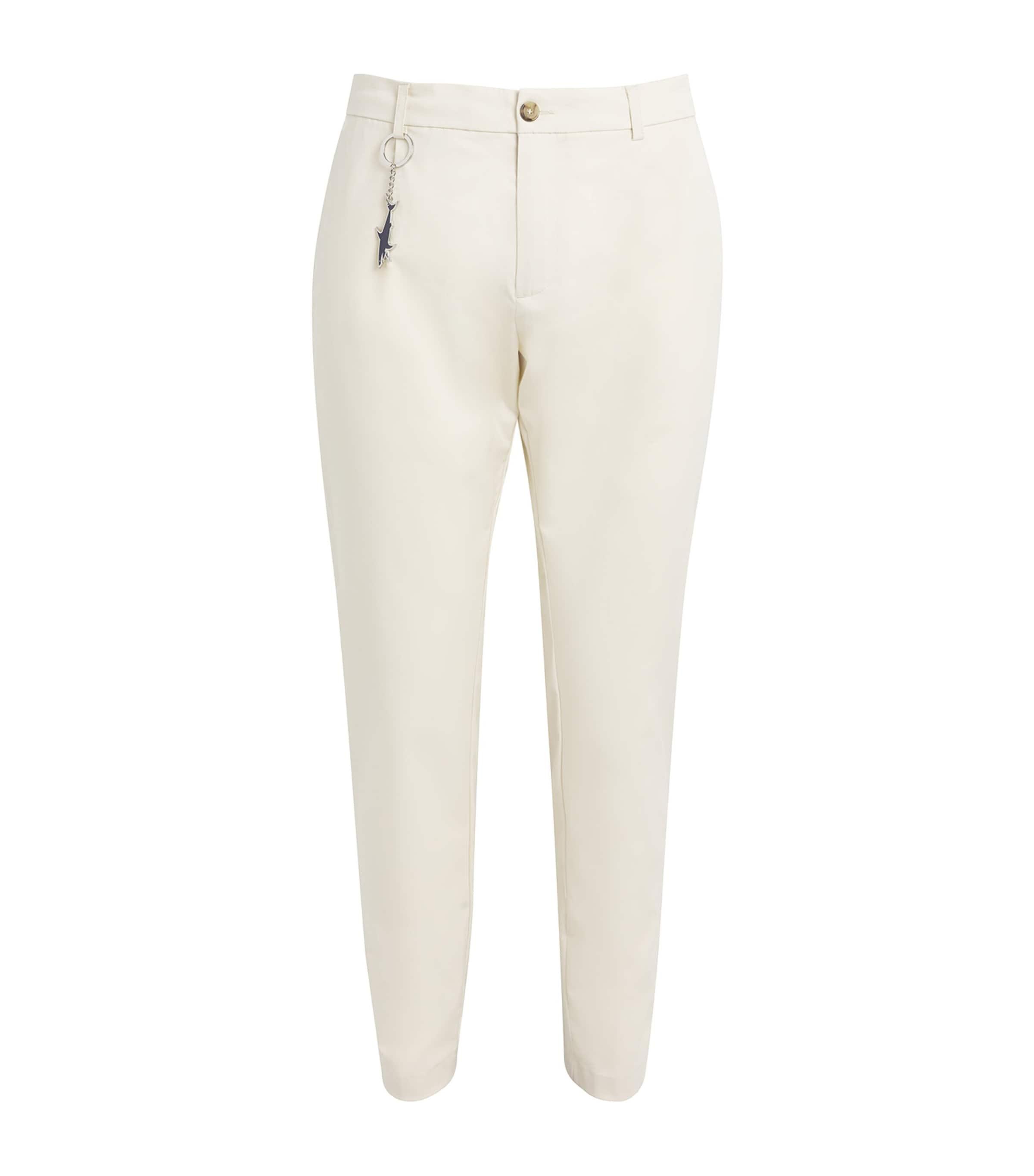 Paul & Shark Stretch Slim-Fit Chinos with Shark Charm by PAUL&SHARK
