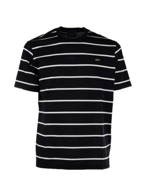 Perlé striped t-shirt by PAUL&SHARK