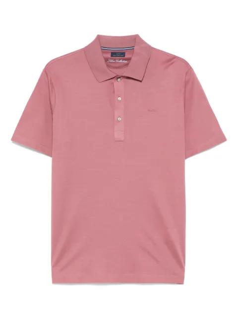 Shark Fin-embroidery polo shirt by PAUL&SHARK