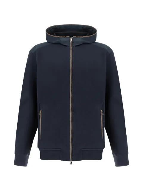X‑Soft zip‑up hoodie by PAUL&SHARK