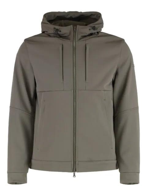 adjustable hood techno fabric jacket by PAUL&SHARK