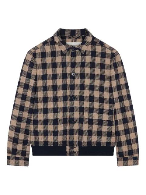 check-pattern blouson by PAUL&SHARK