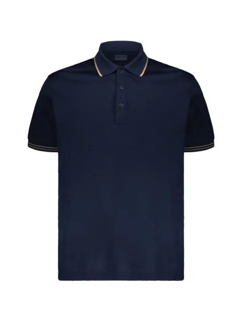 contrast-trim polo shirt by PAUL&SHARK