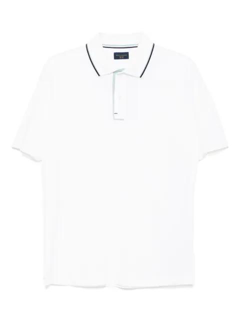 contrasting details polo shirt by PAUL&SHARK