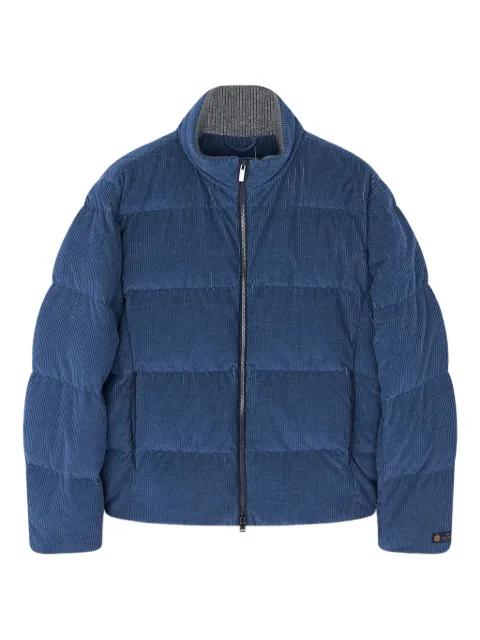 corduroy quilted down jacket by PAUL&SHARK